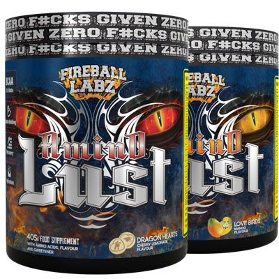 Fireball Labz Amino Lust 405g - Out of Date