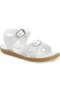 Immerse your little girl in comfort and style with Footmates Ariel Sandals. Perfect for any summer occasion, these classic sandals come in a variety of fun colors. Give your child the gift of comfort and style with Footmates Ariel Sandals!