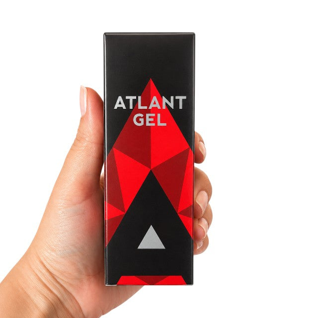 Gel ATLANT GEL, pentru erecții puternice, întârzierea ejaculării și mărirea penisului în lungime și grosime, 50 ml