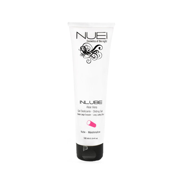 Gel Lubrifiant NUEI - INLUBE, pe baza de apa, cu aroma de Bezea (Marshmallow), 100 ml