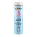 Gel pentru masaj și lubrifiant CONTROL Cotton Candy, capac cu bile de masaj, aromă de vată de zahăr, 200 ml