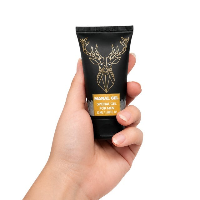 Gel pentru potenta MARAL GOLD, marire penis, erectii puternice si intarziere ejaculare, 50 ml