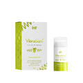 Gel pentru stimulare si excitare INTT Vibration! CAIPIRINHA, cu efect de incalzire, ALB, Unisex, 15 ml