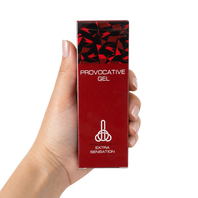 Gel Provocative Gel, pentru mărirea penisului în lungime și grosime, întârzierea ejaculării și potență, 50 ml