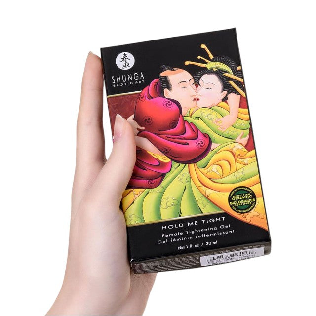 Gel SHUNGA Hold Me Tight, pentru strâmtarea vaginului, conține ingrediente naturale, 30 ml