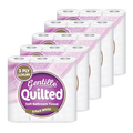 Gentille Quilted White Toilet Roll 5 x 9 Pack (case)