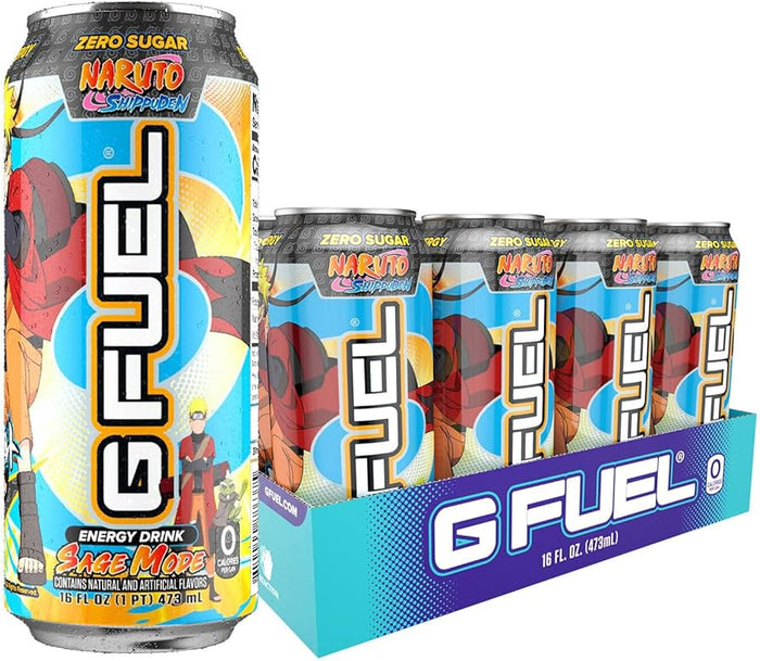 GFuel Naruto Shippudeen Sage Mode 12 x 473ml (case) - Out of Date