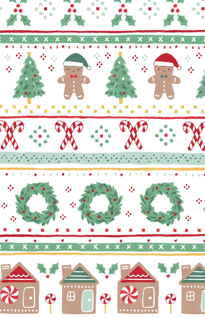 Angel Dear’s Gingerbread Fair Isle Green footie brings joyful holiday spirit in soft, cozy fabric. The two-way zipper ensures easy changes, while the convertible design grows with your baby, offering comfort and festive charm throughout the season. Perfect for memorable Christmas moments!