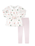Girls Caroline Legging Set in Nutcracker
