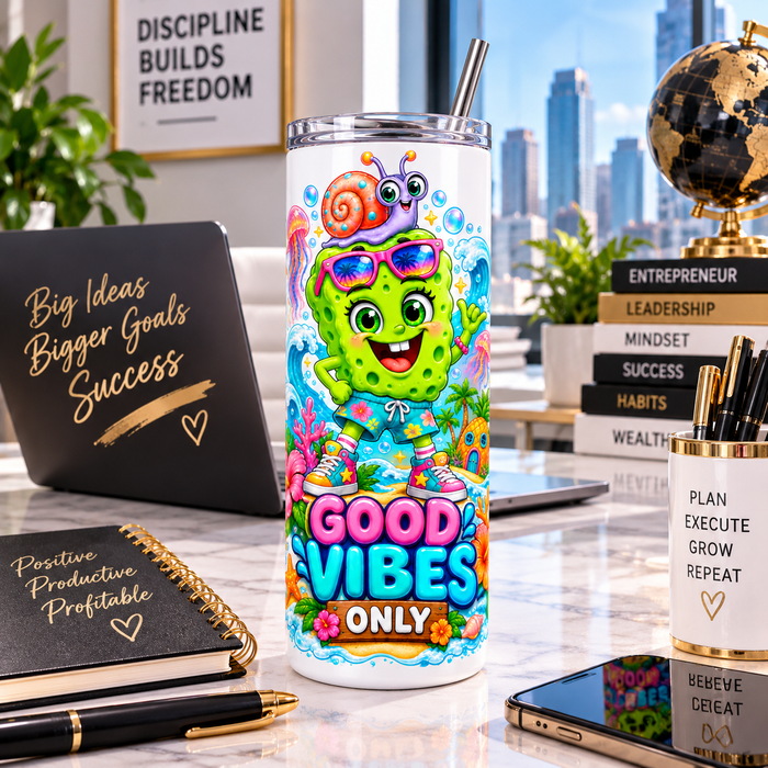 Good Vibes Only 20oz Tumbler
