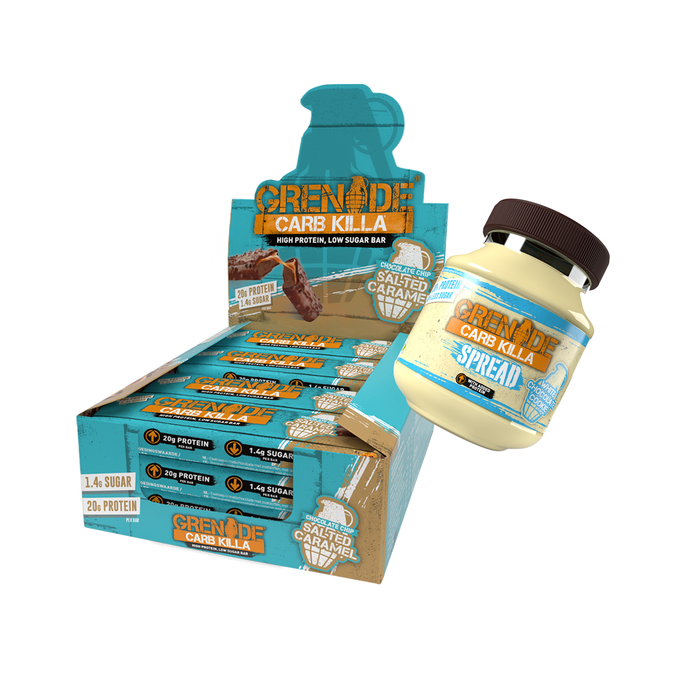 Grenade Carb Killa Bar 12 x 60g + Spread 360g