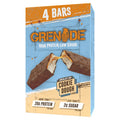 Grenade Chocolate Chip Cookie Dough Protein Bar 4 x 60g - Out of Date