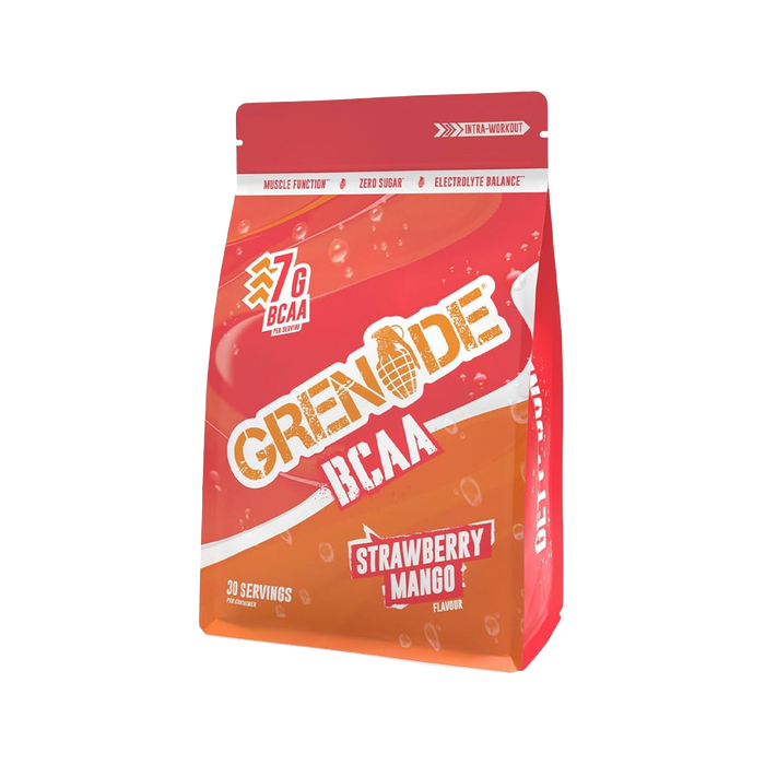 Grenade Strawberry & Mango BCAA 390g - Short Dated