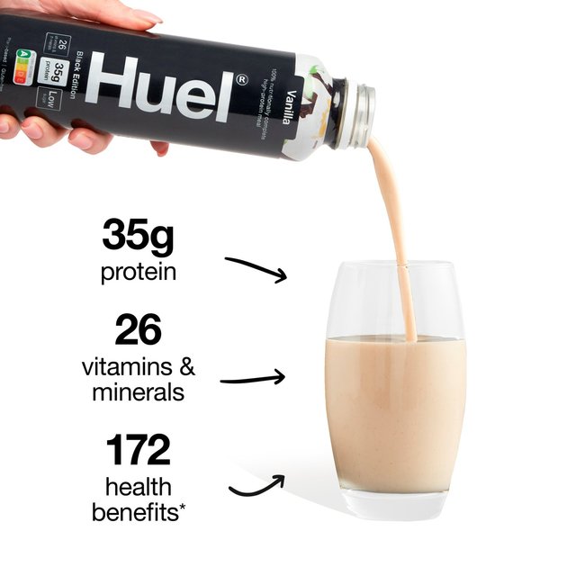 HUEL Ready to Drink Black Edition 8 x 500ml
