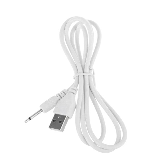 Încărcător jucarii erotice LOVENSE - LUSH, cablu de incarcare, cu mufa USB, 110 cm, culoarea alb