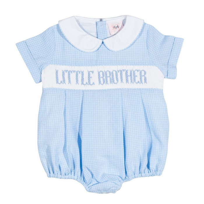 Infant Boys Little Brother Bishop Bubble