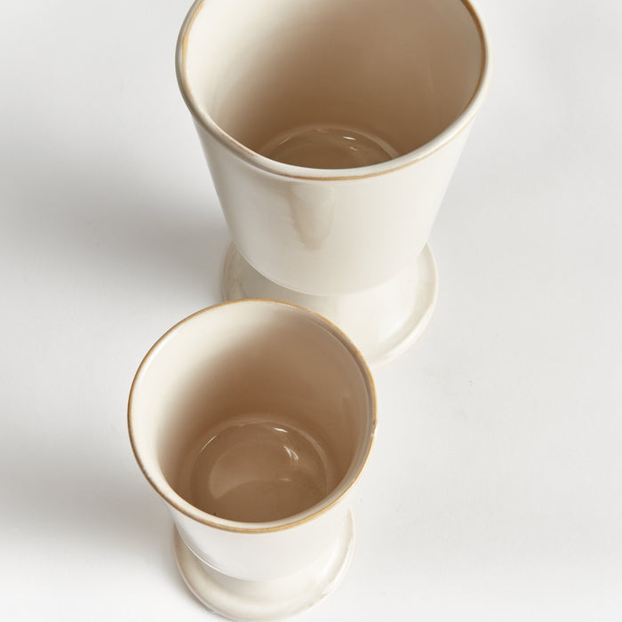 Kelcy Footed Cachepots, Set Of 2 - View 3