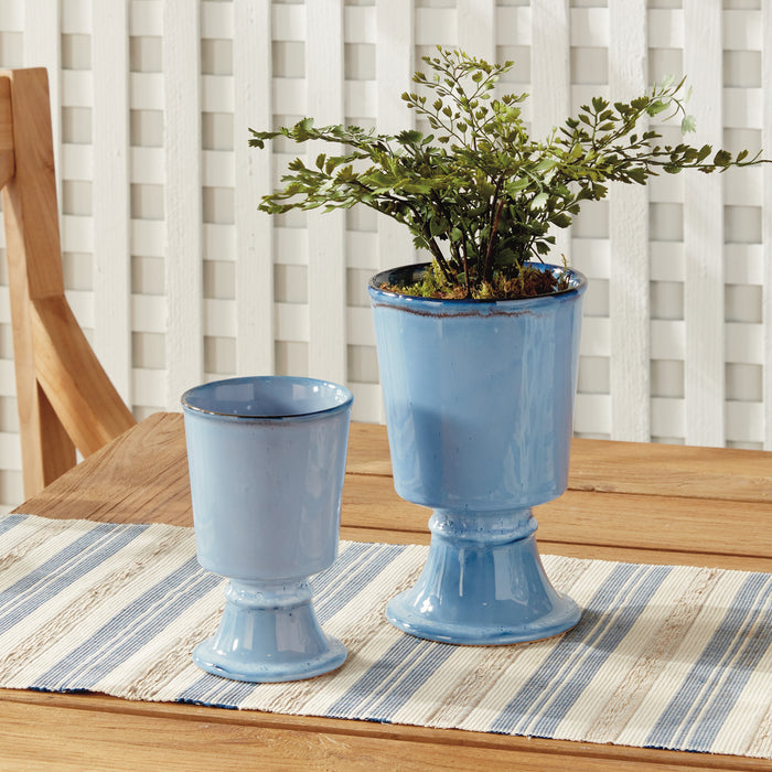 Kelcy Footed Cachepots, Set Of 2 - View 4