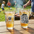 Las Vegas Raiders 16oz Glass Pint