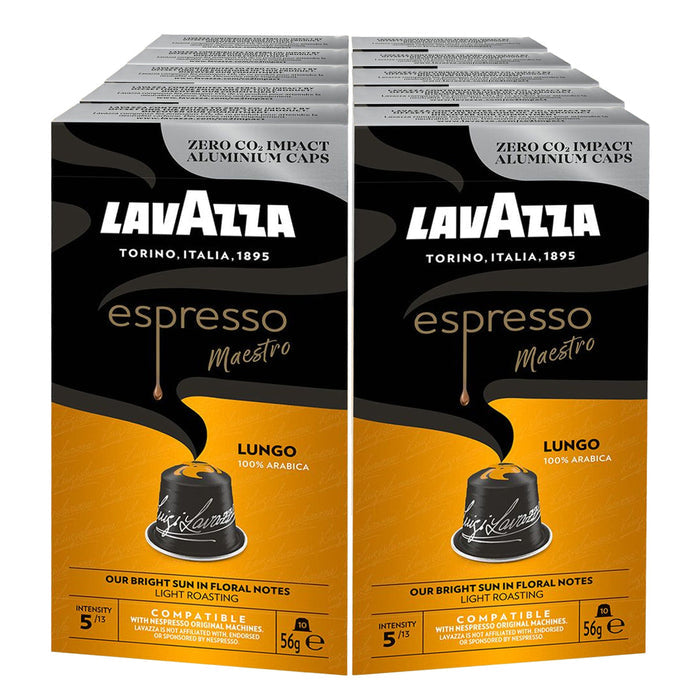 Lavazza Espresso Maestro Lungo 100 Caps 10 x 50g (case)