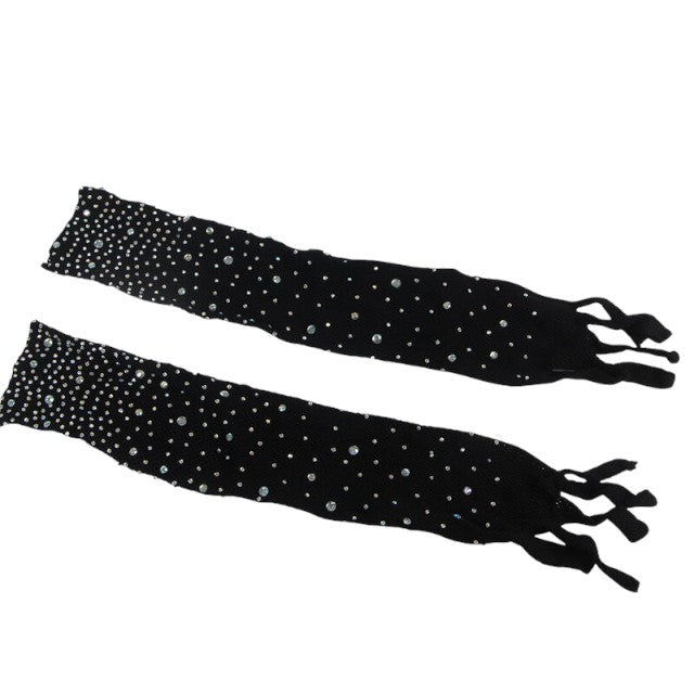 Lenjerie set 4 piese Subblime - Bodystocking Diamonds, model 952174, tip plasa, negru, marime universala