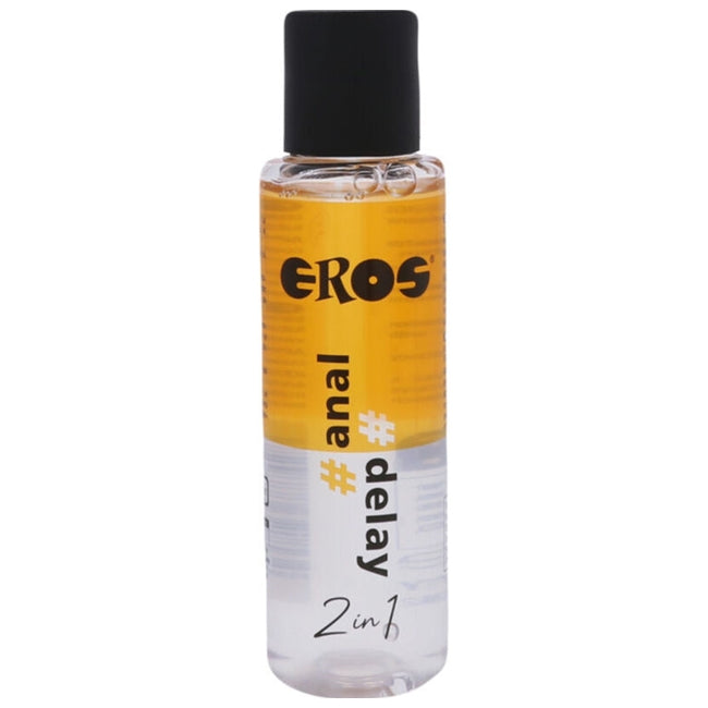 Lubrifiant anal, Eros Anal - Delay, 2 in 1, pe bază de apă, cu efect de întârziere, 100 ml