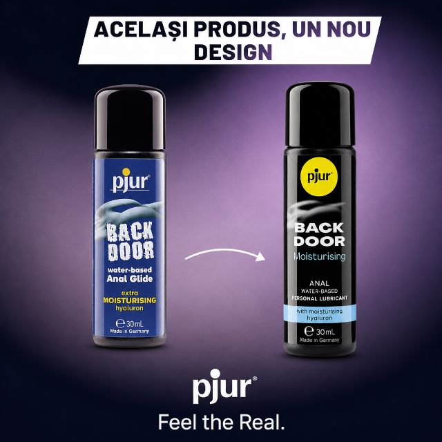 Lubrifiant anal Pjur BackDoor Anal Comfort, Hyaluron, pe bază de apă, 30 ml
