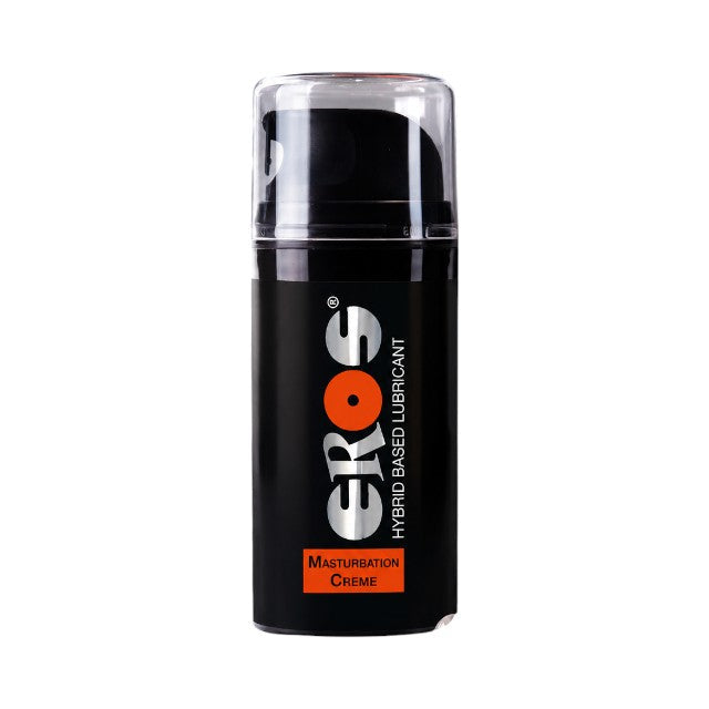 Lubrifiant cremă Eros Masturbation, Hibrid, pe bază de apă și silicon, 100 ml