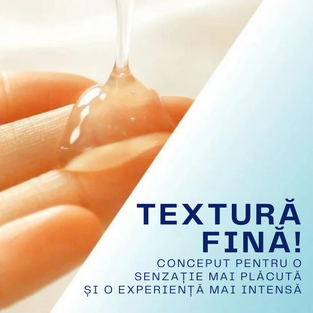 Lubrifiant Durex Natural Hidratante, albastru, pe baza de apa, 100 ml