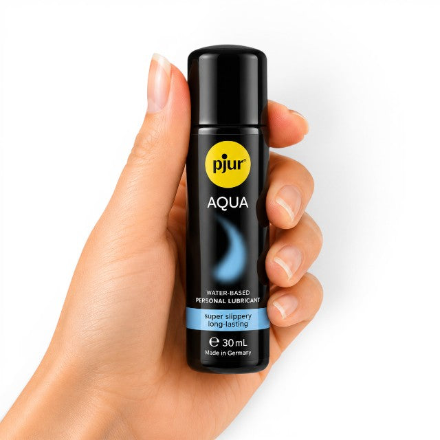Lubrifiant foarte alunecos Pjur Aqua, pe baza de apa, 30 ml