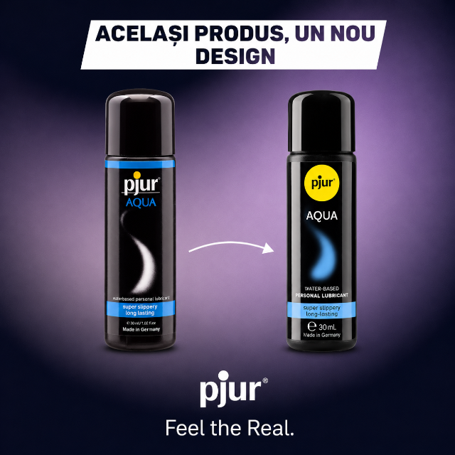 Lubrifiant foarte alunecos Pjur Aqua, pe baza de apa, 30 ml