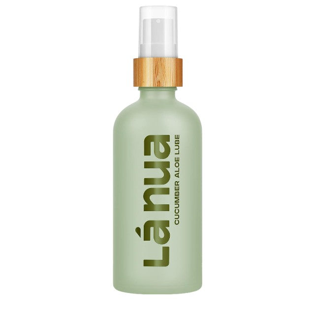 Lubrifiant LÁ NUA Cucumber Aloe Flavored Lube, formulă naturală cu aromă de castravete și aloe vera, 100 ml (verde)