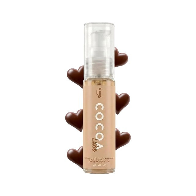 Lubrifiant LOVINGJOY Cocoa Lube, pe bază de apă, cu aromă de ciocolată, compatibil cu prezervative, 30 ml