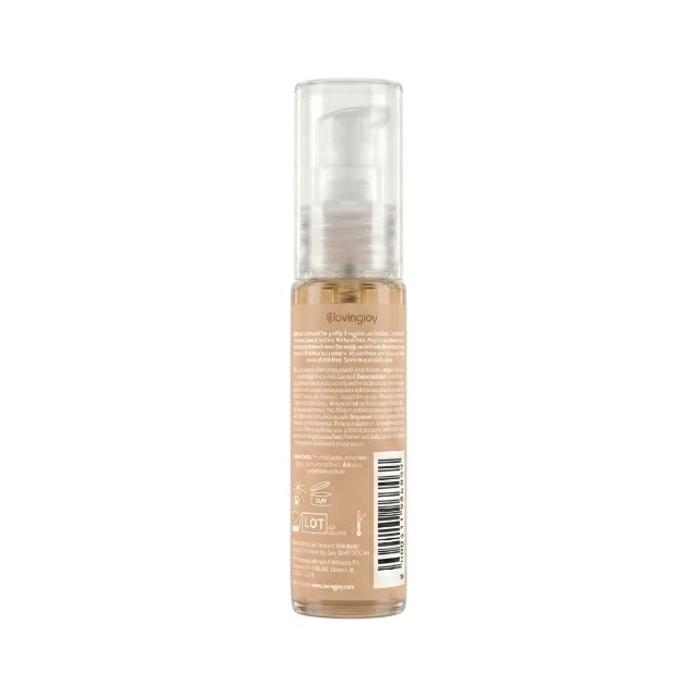 Lubrifiant LOVINGJOY Cocoa Lube, pe bază de apă, cu aromă de ciocolată, compatibil cu prezervative, 30 ml