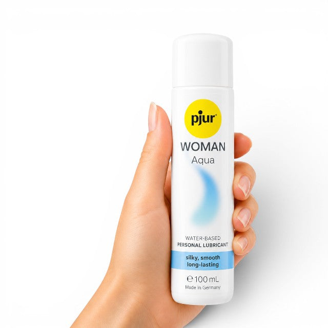 Lubrifiant pe bază de apă PJUR Woman AQUA Silky Smooth, pentru femei, testat dermatologic, 100 ml