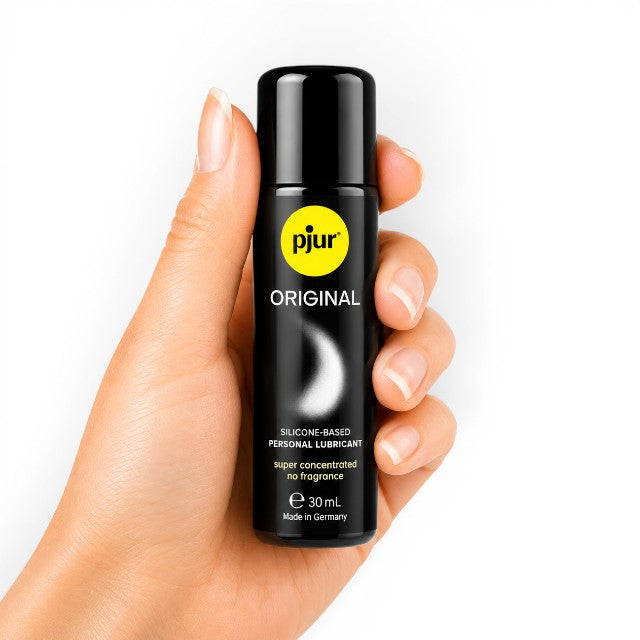 Lubrifiant pe bază de silicon PJUR Original, formulă hipoalergenică, textură mătăsoasă, 30 ml