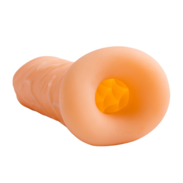 Manșon pentru extensia penisului LOLA Real Bubbles, +1 cm în lungime, +1 cm în grosime, culoarea pielii