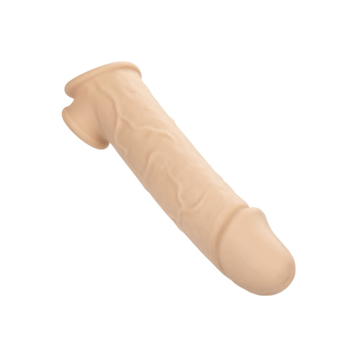 Manson CALEXOTICS - Performance MAXX 8'', pentru extensia penisului, din silicon, culoarea pielii