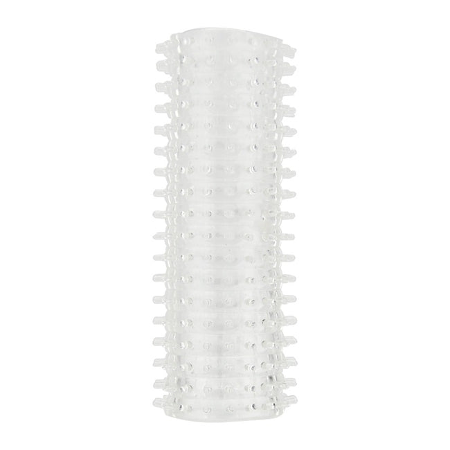 Manson/Stroker RevSleeves - Textured Stroker, pentru masturbare sau stimulare intensa si ingrosare, transparent
