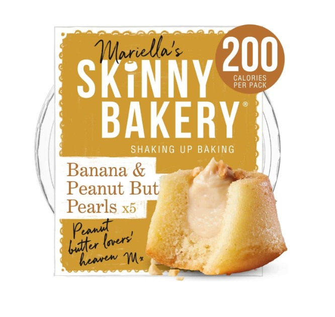 Mariella’s Banana & Peanut Butter Pearls (6 pack x 5 cakes)