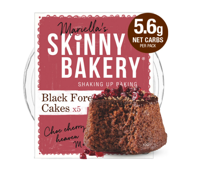 Mariella’s KETO Black Forest Cakes (6 pack x 5 cakes)