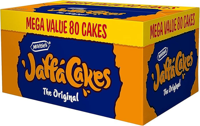 McVitites Jaffa Cakes (80 Cakes) 8 x 10 Cakes - Out of Date