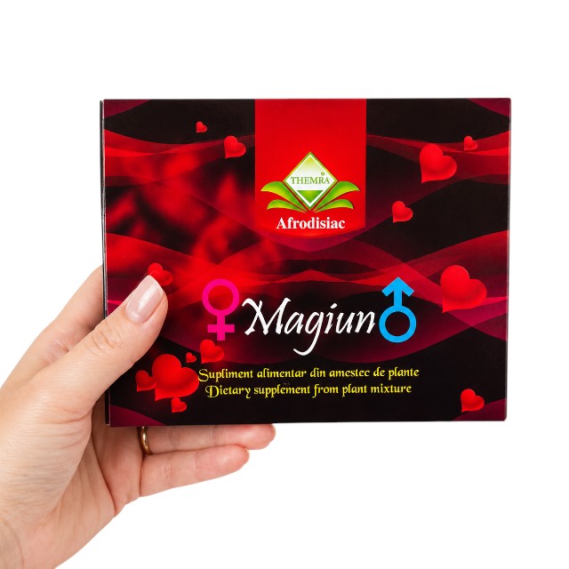 Miere unisex Themra Magiun, poate susține potența și libidoul, conține ingrediente naturale, 1 cutie x 12 plicuri