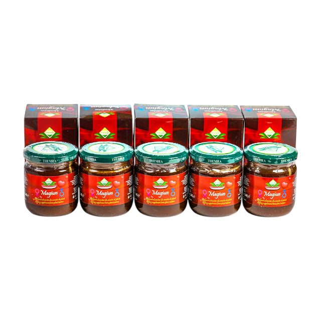 Miere unisex Themra Magiun, poate susține potența și libidoul, conține ingrediente naturale, 240 g