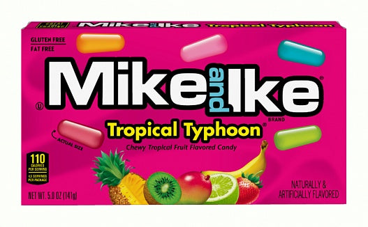 Mike & Ike Tropical Typhoon 12 x 141g - Out of Date