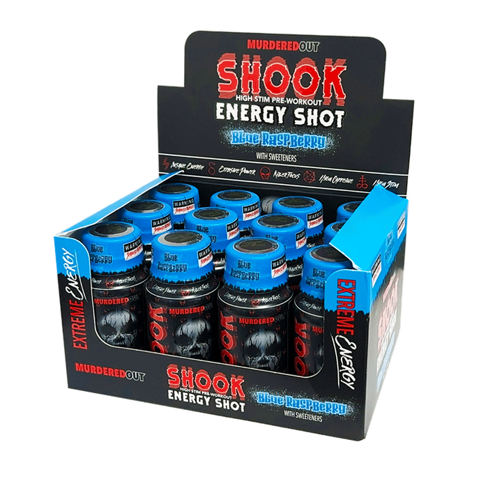 Murdered Out Shook Energy Shot 12 x 60ml