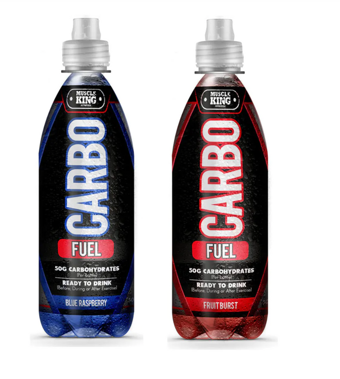 Muscle King Nutrition Orange Carbo Fuel RTD 12 x 500ml - Out of Date