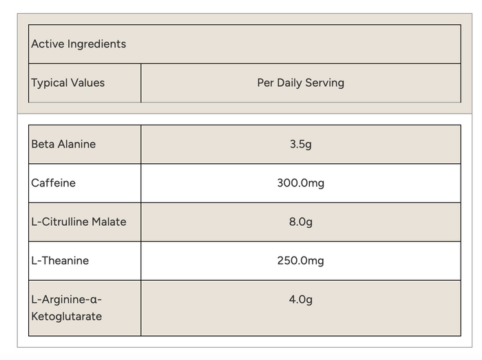 MyProtein Origin Pre-Workout 600g