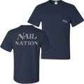 Navy Nail Nation Pocket Tee