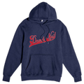 Navy Quote Pullover Hoodie